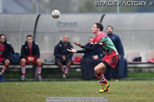 2018-11-11 Chicken Rugby Rozzano-Caimani Rugby Lainate 057